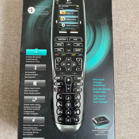 Logitech Harmony 900 ubrukt reservert !!!