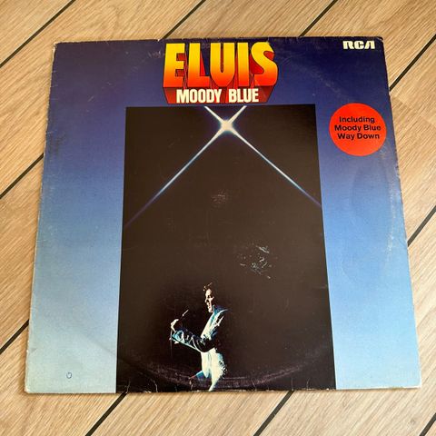 Elvis Presley Moody Blue LP