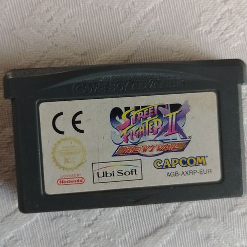 Super Street Fighter 2 Turbo Revival til GBA