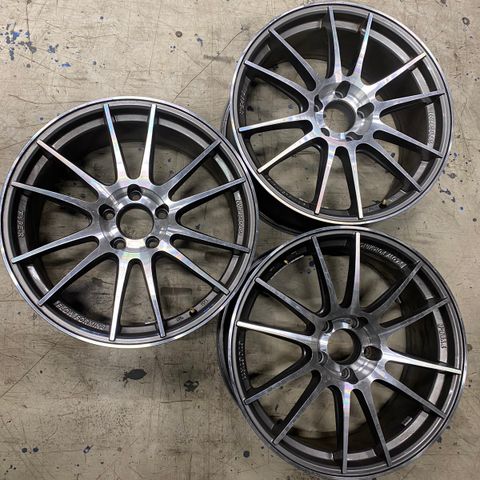 3stk felger, 18x8 tommer med 5x112 boltsirkel