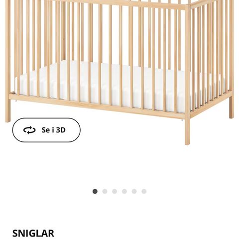 Sprinkelseng, sniglar fra IKEA