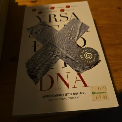 Yrsa Sigurðardóttir - DNA