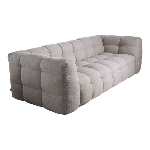 Billie sofa 3-seter Beige Bouclé