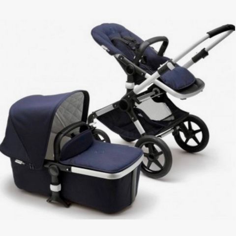 Bugaboo Fox 2 navy - fullt utstyrt