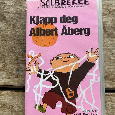 Vhs .Kjapp deg Albert Åberg