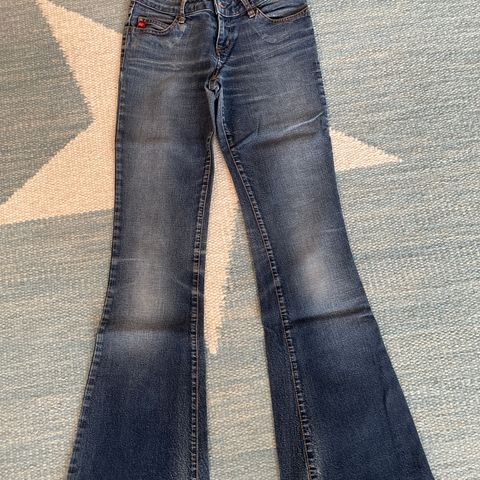 Vintage Miss Sixty bukse / jeans, størrelse 27, lite brukt