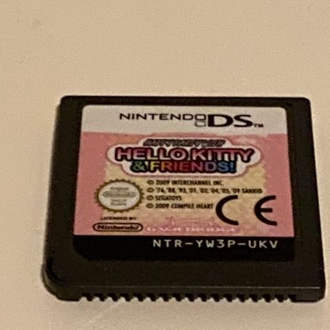 Hello kitty & friends nintendo ds