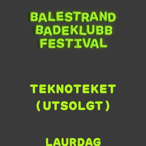 Teknoteket Balestrand Badeklubb