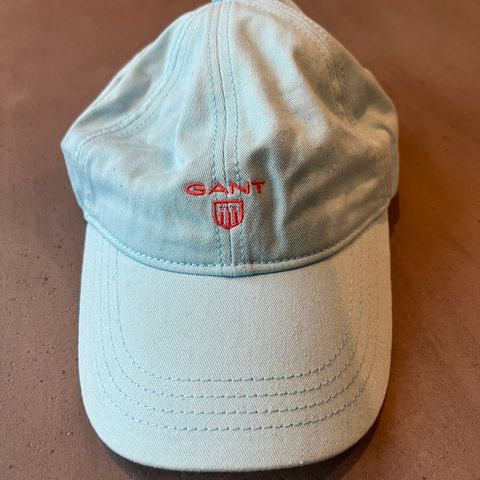 Lyseblå Gant caps. Unisex