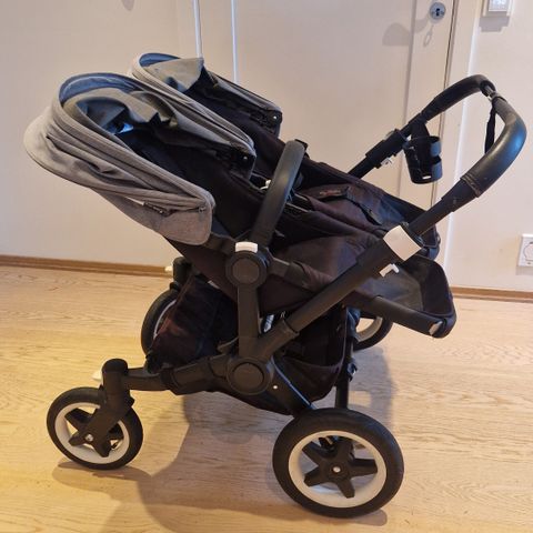 Bugaboo Donkey 2 - tvilling/søskenvogn