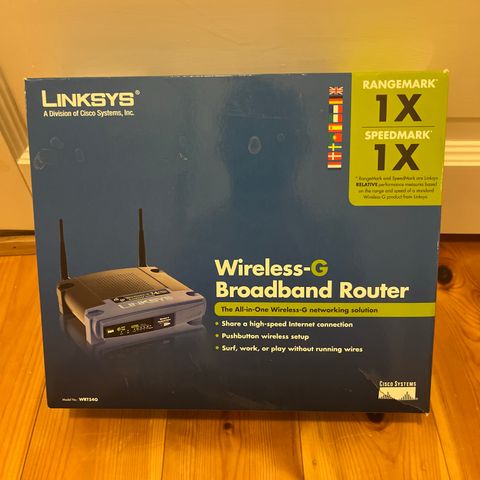 Linksys trådløs router