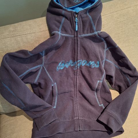 Bergans fleece jakke str 140