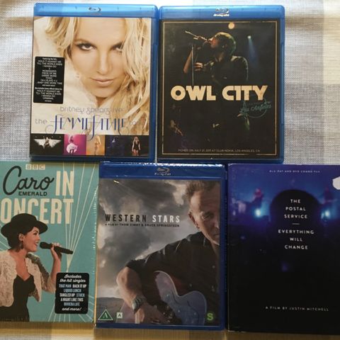 Musikk på Blu-ray