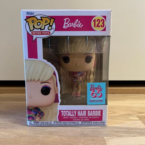 Funko Pop Barbie 65th anniversary Totally Hair helt ny