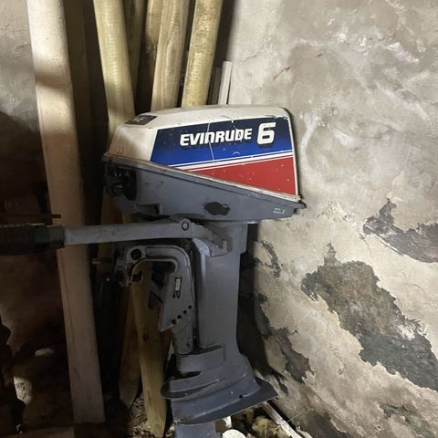 Evinrude 6HK Delemotor/Repobjekt.