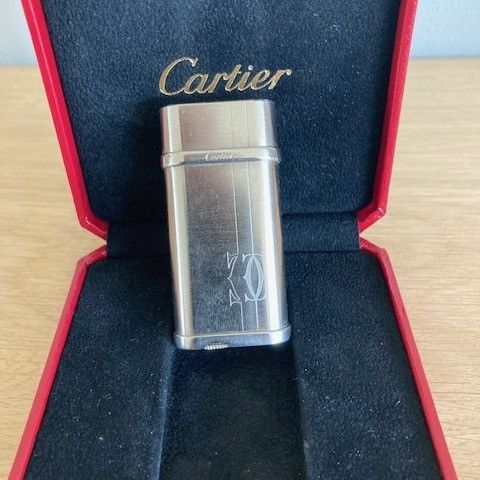 Cartier lighter i stål