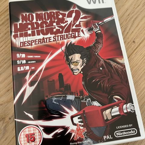 No More Heroes 2 Desperate Struggle Wii