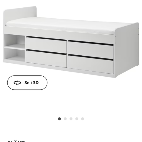 Släkt seng fra IKEA