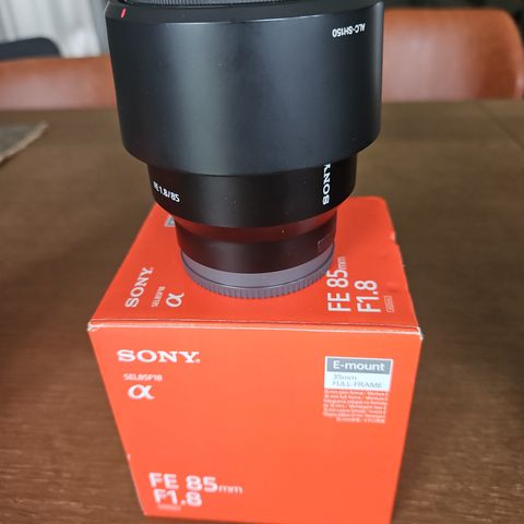 Sony FE 85mm F1.8