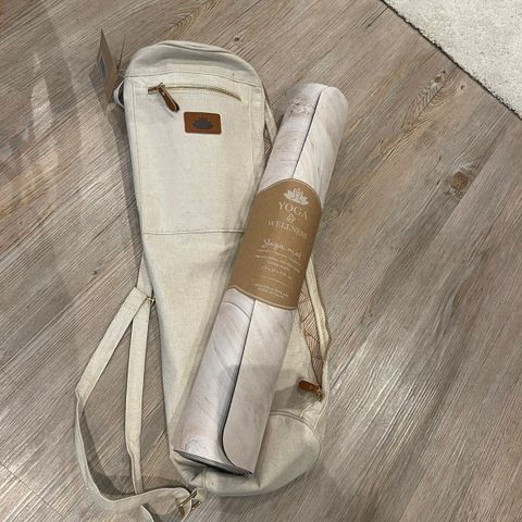 Yoga matte og bag