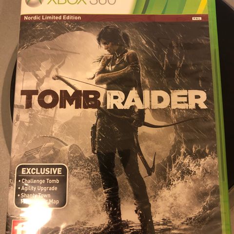 Tomb Raider til Xbox 360 selges