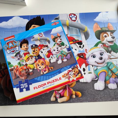 Puslespill paw patrol