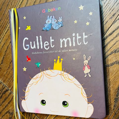 Gullet mitt - bok for de aller minste 🩷🩵