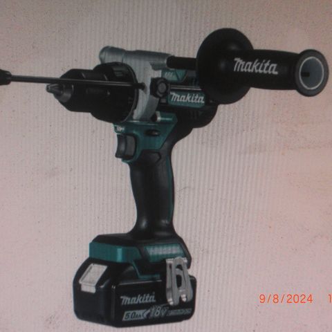 Makita DHP486 Slagbormaskin vuderes kjøpt max 1800 inkl frakt.