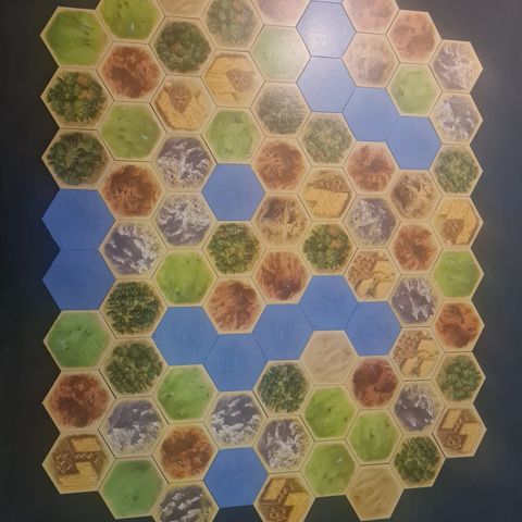 Kartbrikker til Settlers/Catan