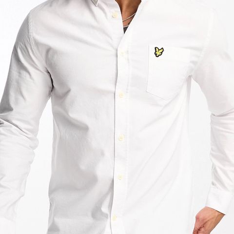 Lyle & Scott Regular Fit Light Weight Oxford Shirt. Medium