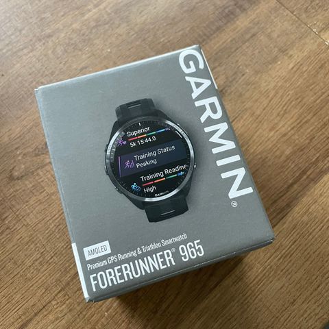 Ubrukt Garmin Forerunner 965