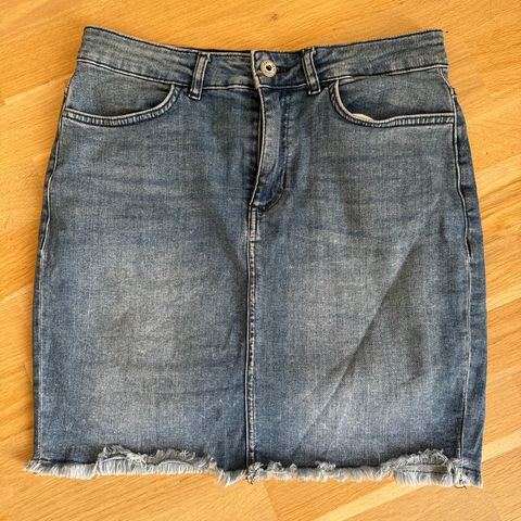 Denim skjørt fra Ichi