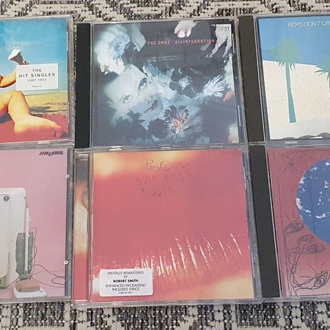 The Cure CD Lot - 6 stk