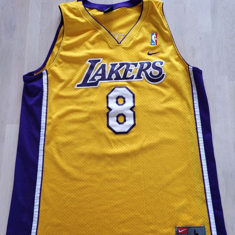 100% Authentic Kobe Bryant Vintage Nike Los Angeles Lakers Drakt Large