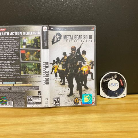 Metal Gear Solid: Portable Ops PSP