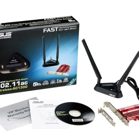 Asus PCE-AC56 PCI-express wifi nettverkskort