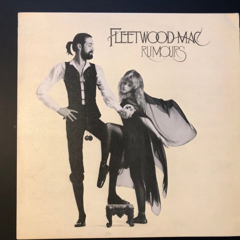 FLEETWOOD MAC "Rumours" 1977 UK 1st press vinyl LP m/insert (utbrett)