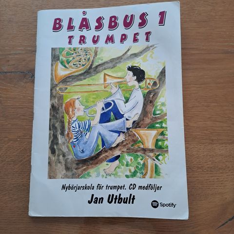 Blåsbus 1 - Trumpet med CD - Jan Utbult