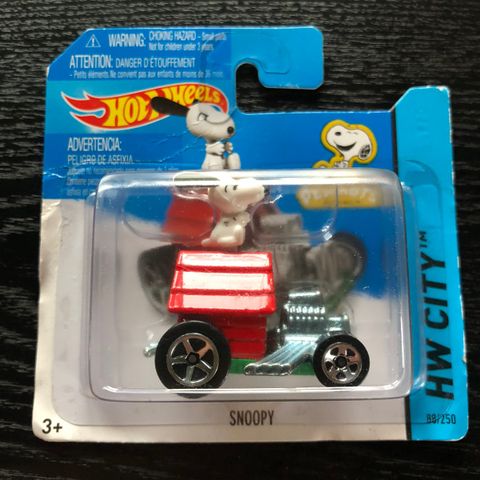 Hot wheels 1:64 SNOOPY