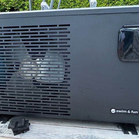 Bassengvarmepumpe 9 kw inverter