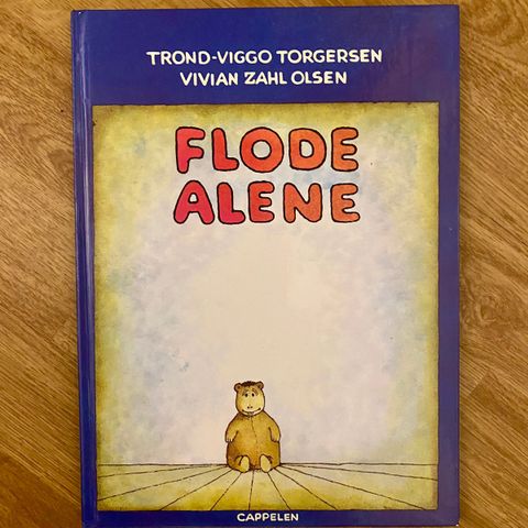 Retro barnebok ~ Flode alene (1985)