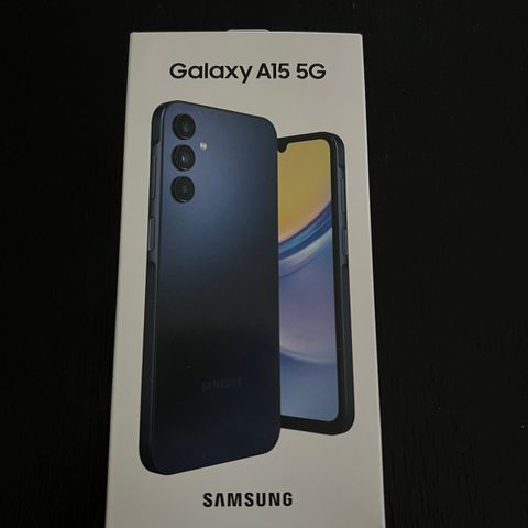 Uåpnet samsung galaxy A15 5G