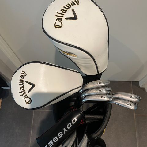 Callaway Warbird helsett m/trallebag