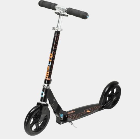 Micro Black mobility scooter, sparkesykkel