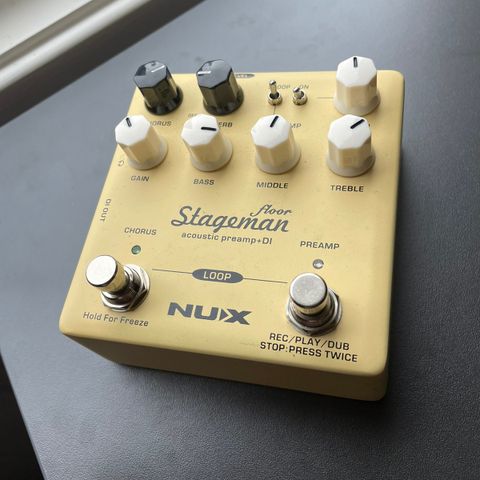 Nux Stageman preamp+DI