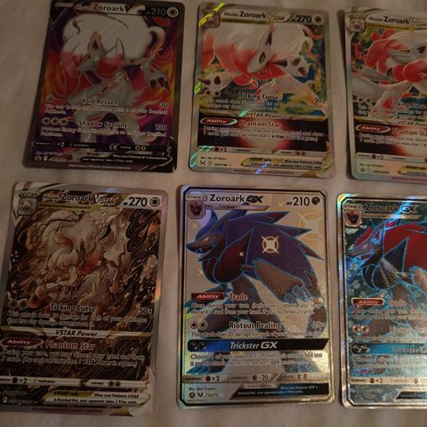 Pokemon Zoroark samling selges