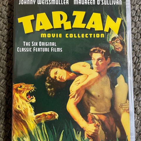 [DVD] Tarzan Collection - 1932-42 (norsk tekst)