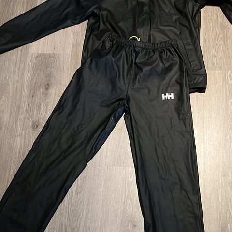 Helly Hansen oljeregnsett str 164