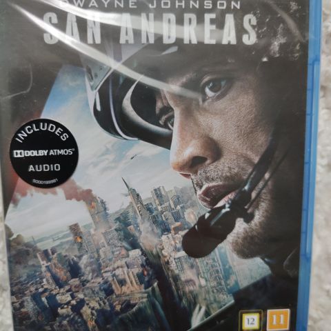 San Andreas bluray uåpnet