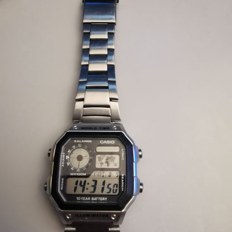 Casio worldtimer